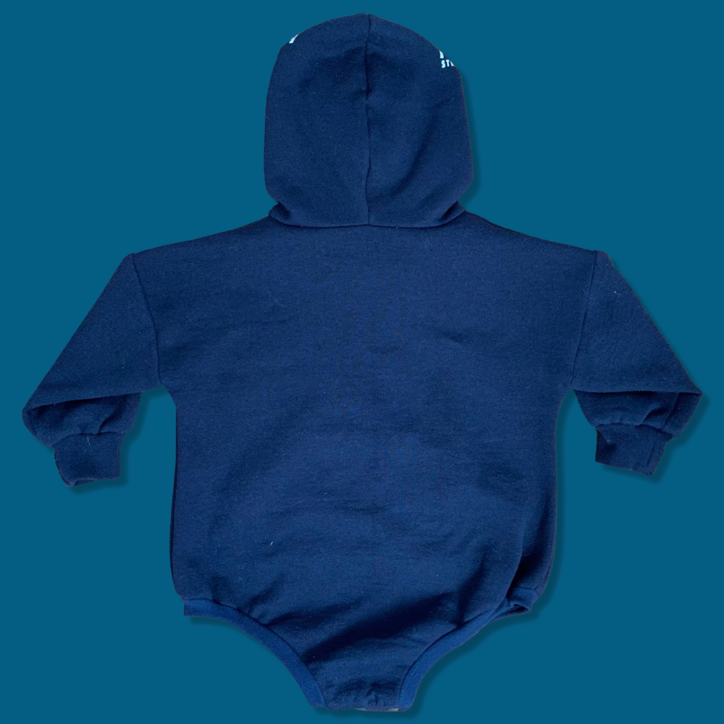 UPCYCLED NYC Woodside Auto Parts LS Hoodie Romper 18-24M