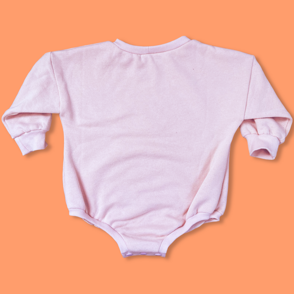 UPCYCLED New Balance LS Crewneck Romper 18-24M